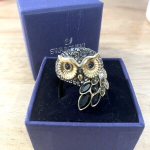 Swarovski owl ring size 55 item 5410399
